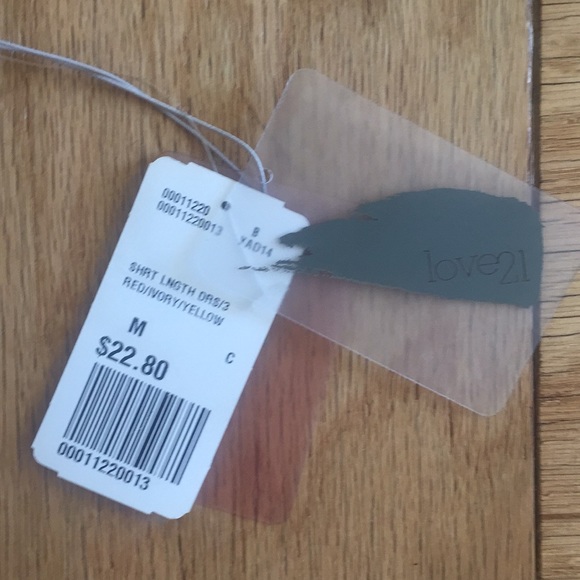 Forever 21 fitted dress w/ colorful pattern - Picture 4 of 4